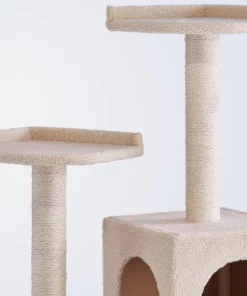 Frisco 57-in Faux Fur Cat Tree & Condo -Pet Food Gear Shop 101805 PT2. SY630 V1477315558