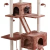 Frisco 72-in Large Base Faux Fur Cat Tree & Condo -Pet Food Gear Shop 101809 MAIN. SY630 V1584451049