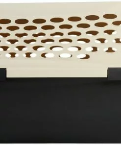 Frisco Plastic Dog & Cat Kennel, Almond & Black -Pet Food Gear Shop 120134 PT5. SY630 V1554383838