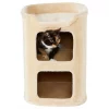 Frisco 24-in 2-Story Faux Fur Cat Condo -Pet Food Gear Shop 128083 MAIN. SY630 V1584451059