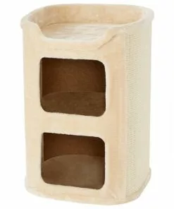 Frisco 24-in 2-Story Faux Fur Cat Condo -Pet Food Gear Shop 128083 PT5. SY630 V1584453167