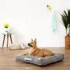 Frisco Tufted Square Orthopedic Pillow Cat & Dog Bed w/Removable Cover -Pet Food Gear Shop 129499 MAIN. SY630 V1569271068