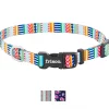 Frisco Patterned Polyester Dog Collar