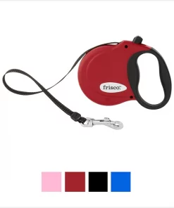 Frisco Nylon Tape Reflective Retractable Dog Leash