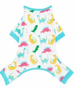 Frisco Dinosaur Print Dog & Cat Jersey PJs -Pet Food Gear Shop 144572 PT2. SY630 V1615403797