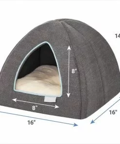 Frisco Igloo Covered Cat & Dog Bed -Pet Food Gear Shop 144836 PT2. SY630 V1647881252