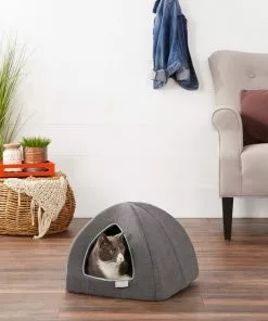 Frisco Igloo Covered Cat & Dog Bed -Pet Food Gear Shop 144836 PT5. SY630 V1578443412