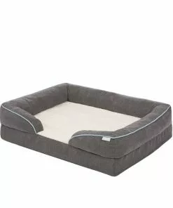 Frisco Plush Orthopedic Front Bolster Cat & Dog Bed w/Removable Cover 9 Frisco Plush Orthopedic Front Bolster Cat & Dog Bed w/Removable Cover -Pet Food Gear Shop 144861 PT2. SY630 V1650092512