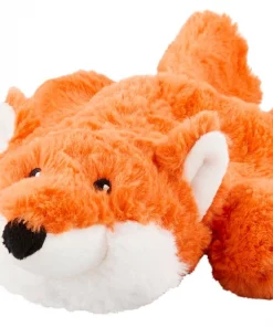 Frisco Plush with Inside Rope Squeaking Fox Dog Toy
