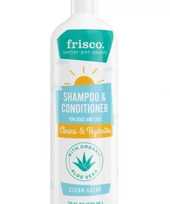 Frisco 2-in-1 Dog & Cat Shampoo & Conditioner, Clean Scent