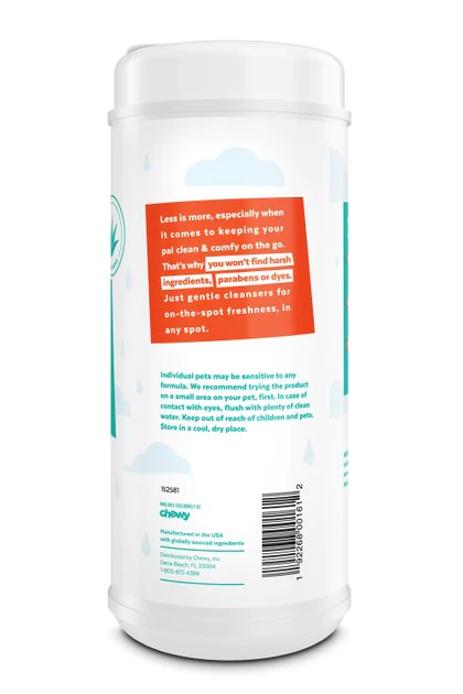 Frisco Hypoallergenic Waterless Grooming Wipes with Aloe for Dogs & Cats, Unscented, 50 count 4 Frisco Hypoallergenic Waterless Grooming Wipes with Aloe for Dogs & Cats, Unscented, 50 count - Image 2