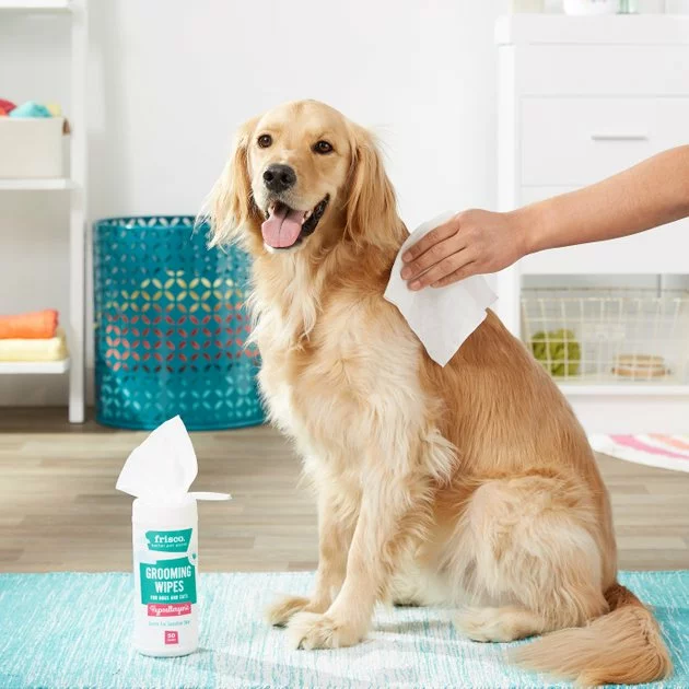 Frisco Hypoallergenic Waterless Grooming Wipes with Aloe for Dogs & Cats, Unscented, 50 count 7 Frisco Hypoallergenic Waterless Grooming Wipes with Aloe for Dogs & Cats, Unscented, 50 count - Image 5