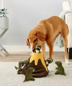 Frisco Hide & Seek Plush Volcano Puzzle Dog Toy -Pet Food Gear Shop 152810 PT3. SY630 V1549654782
