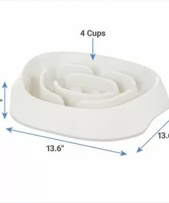 Frisco Non-Skid Slow Feeder Dog & Small Pet Bowl -Pet Food Gear Shop 155647 PT1. SY630 V1600374216