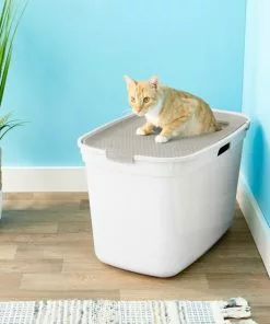 Frisco Top Entry Cat Litter Box, Large 23-in -Pet Food Gear Shop 155652 PT4. SY630 V1552409851