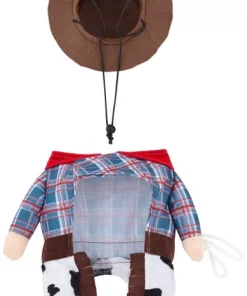 Frisco Front Walking Cowboy Dog & Cat Costume -Pet Food Gear Shop 158837 PT4. SY630 V1567176845