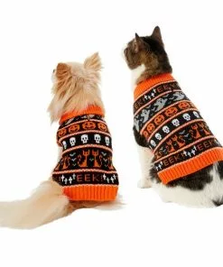 Frisco Halloween Fair Isle Dog & Cat Sweater