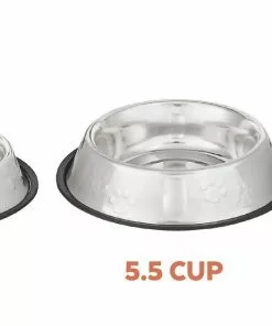 Frisco Non-Skid Stainless Steel Bowl -Pet Food Gear Shop 159860 PT2. SY630 V1570543144