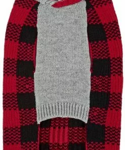 Frisco Buffalo Plaid Dog & Cat Sweater -Pet Food Gear Shop 160626 PT4. SY630 V1567005151