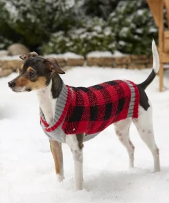 Frisco Buffalo Plaid Dog & Cat Sweater -Pet Food Gear Shop 160626 PT6. SY630 V1567011045