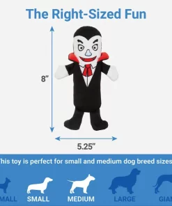 Frisco Halloween Living Dead Monsters Plush Squeaky Dog Toy, 3 count -Pet Food Gear Shop 161345 PT3. SY630 V1563230323