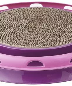 Frisco Scratch & Roll Scratcher Cat Toy with Catnip