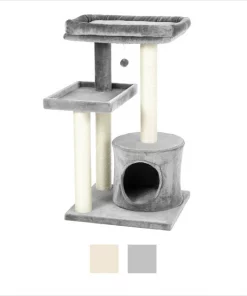 Frisco 42-in Heavy Duty Faux Fur Cat Tree & Condo -Pet Food Gear Shop 169398 PT6. SY630 V1584453503