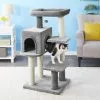 Frisco 48-in Heavy Duty Faux Fur Cat Tree & Condo -Pet Food Gear Shop 169399 MAIN. SY630 V1569622079
