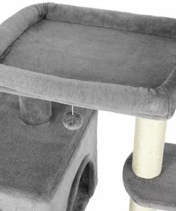 Frisco 48-in Heavy Duty Faux Fur Cat Tree & Condo -Pet Food Gear Shop 169399 PT3. SY630 V1569622086