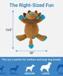 Frisco Corduroy Plush Squeaking Lion Dog Toy 6 Frisco Corduroy Plush Squeaking Lion Dog Toy -Pet Food Gear Shop 174703 PT1. SY630 V1574719133