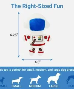 Frisco Hide & Seek Plush Rocket Ship Puzzle Dog Toy -Pet Food Gear Shop 174753 PT2. SY630 V1575298460