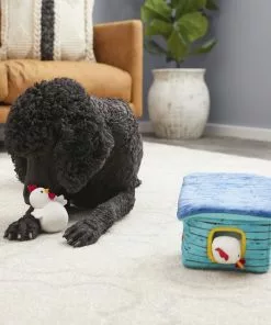 Frisco Hide & Seek Plush Chicken Coop Puzzle Dog Toy -Pet Food Gear Shop 174755 PT3. SY630 V1575298471