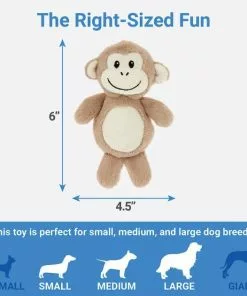 Frisco Hide & Seek Monkey Dog Toy Refills, 3-pack -Pet Food Gear Shop 174768 PT1. SY630 V1574718788