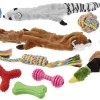 Frisco Rope, Plush, & TPR Bundle Dog Toy, 10-Pack -Pet Food Gear Shop 177846 MAIN. SY630 V1605660127