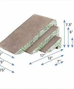 Frisco Nesting Cat Scratcher Toy with Catnip -Pet Food Gear Shop 177875 PT2. SY630 V1627409204