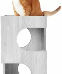 Frisco 28-in Modern Cat Tree & Condo -Pet Food Gear Shop 177899 PT4. SY630 V1584453174