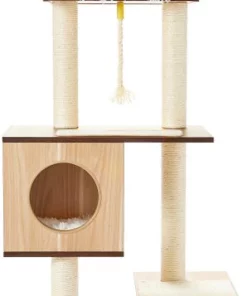 Frisco 47.5-in Modern Cat Tree & Condo -Pet Food Gear Shop 177904 PT4. SY630 V1584453102