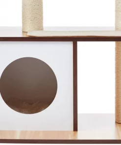 Frisco 28.5-in Modern Cat Tree & Condo -Pet Food Gear Shop 177907 PT2. SY630 V1584452299