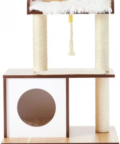 Frisco 28.5-in Modern Cat Tree & Condo -Pet Food Gear Shop 177907 PT3. SY630 V1584452593