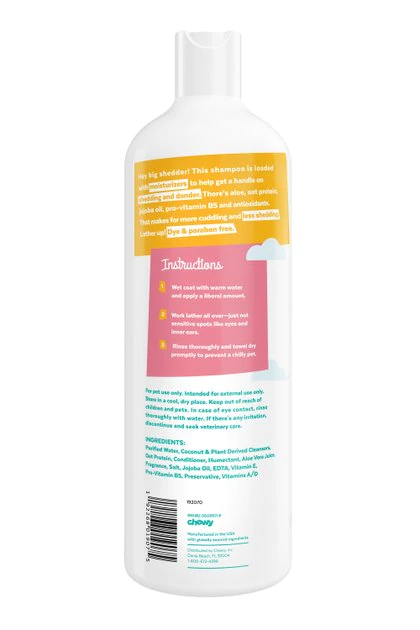 Frisco Shed Control Dog & Cat Shampoo, Sweet Nectar Scent 4 Frisco Shed Control Dog & Cat Shampoo, Sweet Nectar Scent - Image 2