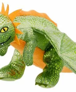 Frisco Mythical Mates Greenwing the Green Dragon Plush Squeaking Dog Toy