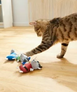 Frisco Mythical Mates Viking Mice Cat Toy with Catnip -Pet Food Gear Shop 204523 PT2. SY630 V1583271336