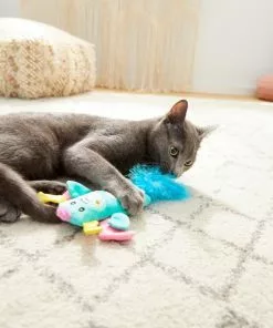 Frisco Mythical Mates Dragon Crinkle Kicker Cat Toy with Catnip -Pet Food Gear Shop 204531 PT2. SY630 V1583271277