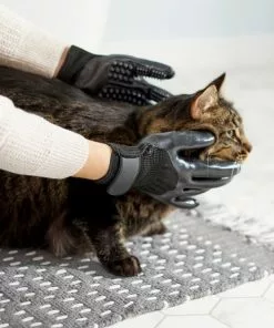Frisco Dog & Cat Deshedding & Grooming Gloves, Black 13 Frisco Dog & Cat Deshedding & Grooming Gloves, Black -Pet Food Gear Shop 206842 PT6. SY630 V1610763376
