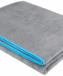 Frisco Microfiber Dog & Cat Bath Towel, Gray, 44-inch