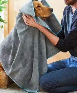 Frisco Microfiber Dog & Cat Bath Towel, Gray, 44-inch 7 Frisco Microfiber Dog & Cat Bath Towel, Gray, 44-inch -Pet Food Gear Shop 206905 PT8. SY630 V1600916165
