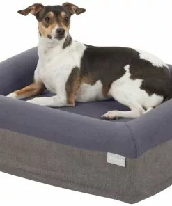 Frisco Orthopedic Rectangular Bolster Cat & Dog Bed w/Removable Cover -Pet Food Gear Shop 210225 PT2. SY630 V1590067639
