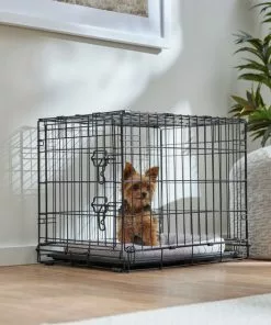 Frisco Gray Basket Weave Dog Crate Mat -Pet Food Gear Shop 210230 PT5. SY630 V1657656293