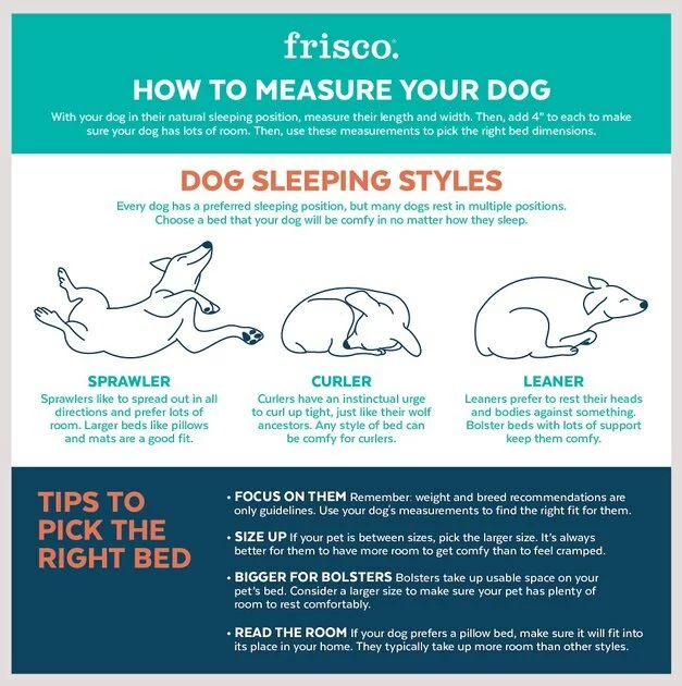 Frisco Plush Orthopedic Pillow Dog Bed with Removable Cover 6 Frisco Plush Orthopedic Pillow Dog Bed with Removable Cover - Image 4