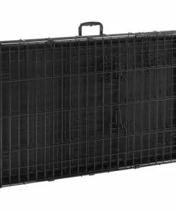 Frisco Fold & Carry Double Door Collapsible Wire Dog Crate & Mat Kit -Pet Food Gear Shop 212631 PT6. SY630 V1580155676